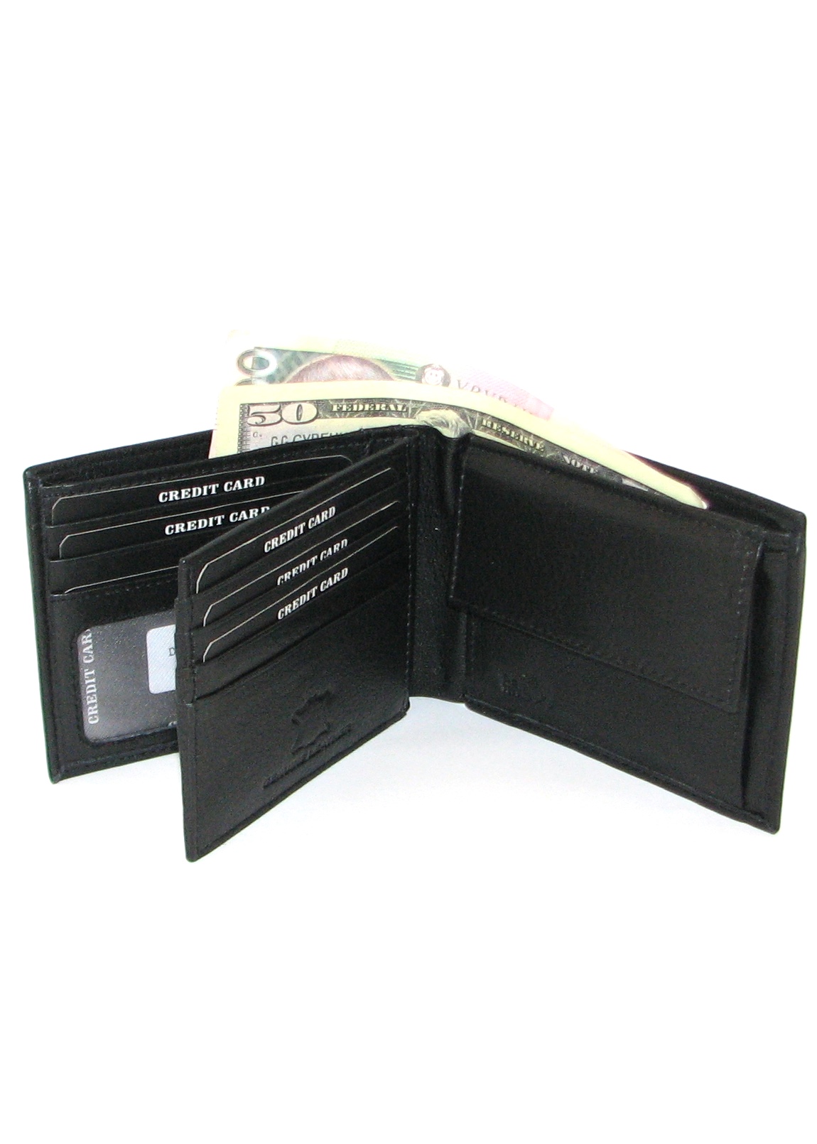 Кошелек мужской DNK N1020-CCF Black Кошелек мужской DNK N1020-CCF Black